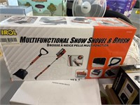 Tirol Multi-Functional Snow Shovel and Brush