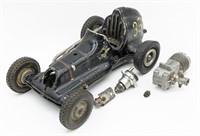 Cox Thimble Drome Race Car w/ Engine Rebuilder