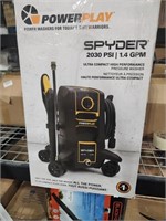 Spyder 2030PSI Electric Pressure Washer, Black