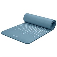 Retrospec Solana Yoga Mat 1/2" Thick w/Nylon