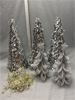 Silver Christmas Tree Decor