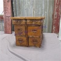 Sewing machines drawers with frames 6 boxes