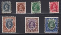 India-Jind Stamps #155-164 Mint Hinged, CV $429.50