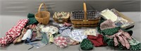 Collection of Longaberger Baskets & Accessories