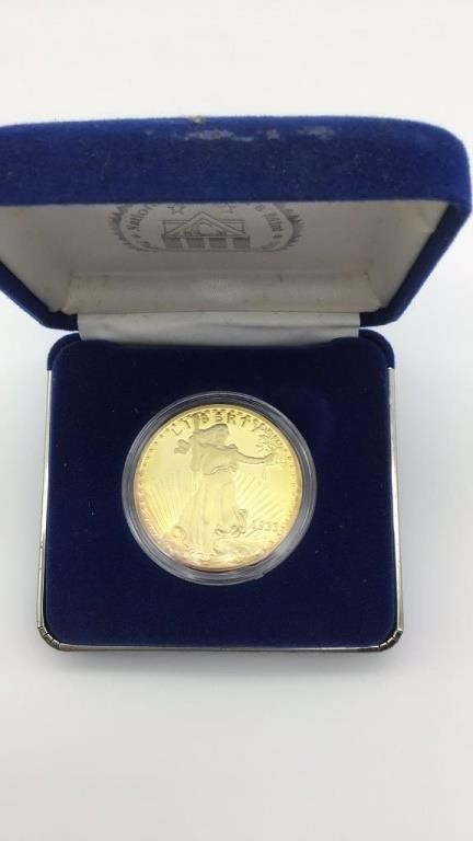 REPLICA Walking Liberty Gold Coin