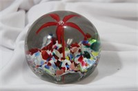 An Artglass Paperweight