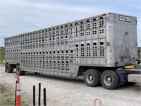 Lot 169. 2007 Wilson 53' Cattle Trailer