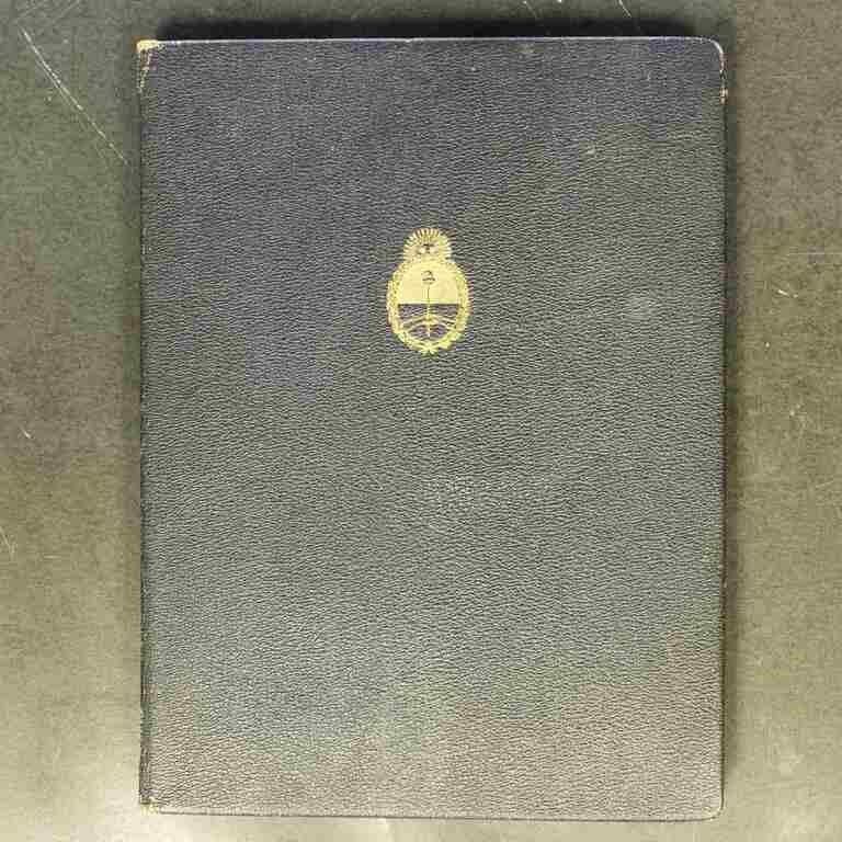 Argentina Stamps Juan Peron 1951 presentation book