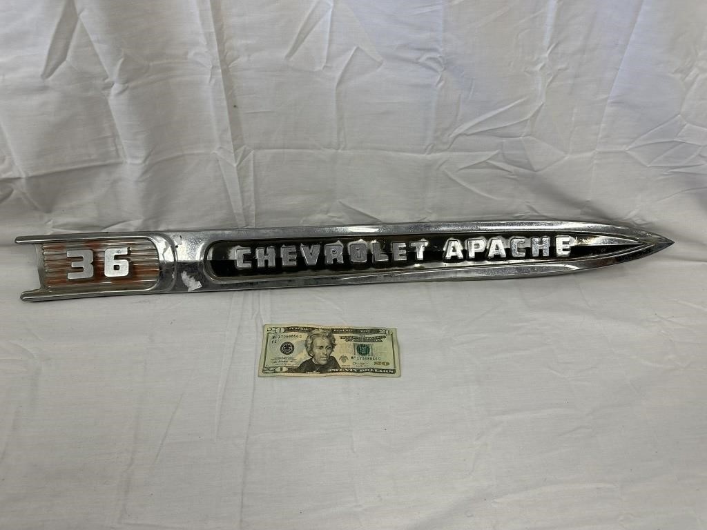 Original Chevrolet Apache 36 Truck Trim Piece