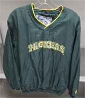 Mighty-Mac Green Bay Packers Pullover Size L