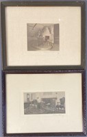 Hand Tinted Wallace Nutting Framed Photos