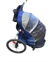 Schwinn Joyrider Bicycle Trailer - Blue and Grey