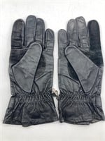 Leather Driving Gloves, Medium