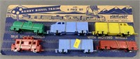 Vintage Plasticraft Miniature Train Set