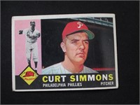 1960 TOPPS #451 CURT SIMMONS PHILLIES