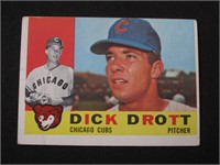 1960 TOPPS #27 DICK DROTT CHICAGO CUBS