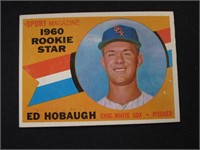 1960 TOPPS #131 ED HOBAUGH STAR ROOKIE