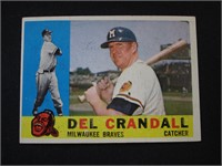 1960 TOPPS #170 DEL CRANDALL BRAVES