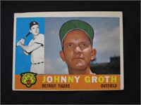 1960 TOPPS #171 JOHNNY GROTH TIGERS