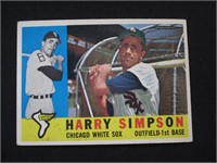 1960 TOPPS #180 HARRY SIMPSON WHITE SOX