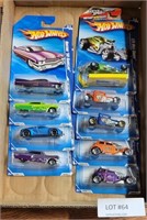 9 HOTWHEELS HOT AUCTION & HWY. HOT RODS CARS