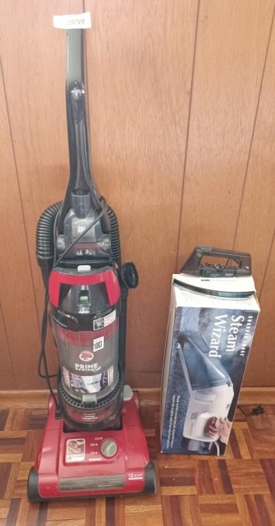 Dirt Devil Vacuum, Steam Wizard, And Iron