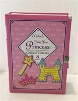 Fairytale princess 8 piece cookie cutter set. 1014