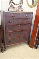 ANTIQUE CHEST OF DRAWERS 36"X20"X48"