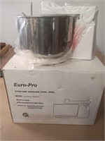 EURO PRO STAND AND STAINLESS STEEL BOWL