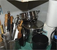 MEAT CLEAVERS, POTS,MORE !-KT