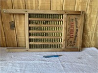 VINTAGE WASHBOARD - NATIONAL WASHBOARD CO.