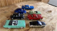 7 COLLECTIBLE DIE CAST CARS, VWS & TENNESSEE