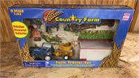 COUNTRY FARM TRACTOR SET
