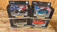 4 ERTL COLLECTABLE VEHICLES