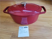 Kitchen Aid Cast Iron Roaster with Lid