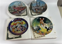 4 - Disney Decorator Plates