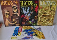 4 assorted VG Mature Comic books