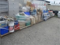 7 pallets of miscellaneous