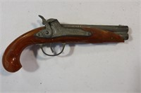 Hubley over/under flintlock pistol cap gun