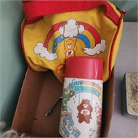 Care Bears Thermos & Bag , Strawberry Shortcake