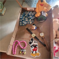 Vintage Disney - Domino's, Pluto Bank, Mickey