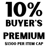 10% Buyers premium applied to online purchases.