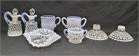 Hocking/Fenton Moonstone Dep Glass - See Des