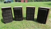 4 Vintage Sonic Art SA-40 Speakers 11x16x26