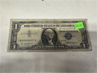 1957 $1 SILVER CERTIFICATE CURRENCY NOTE