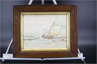 Seascape Painting Attributed to Frederick Tordoff