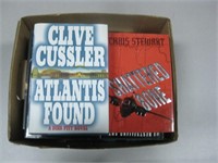 Box Lot Of Assorted Novels - Clancy, Crichton, etc