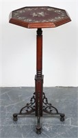 Victorian Beaded Octagonal Tilt Top Stand