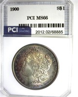 1900 Morgan MS66 LISTS $625