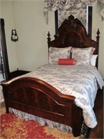 THE BEST VICTORIAN QUEEN SIZE BED BEAUTIFUL LOOK +